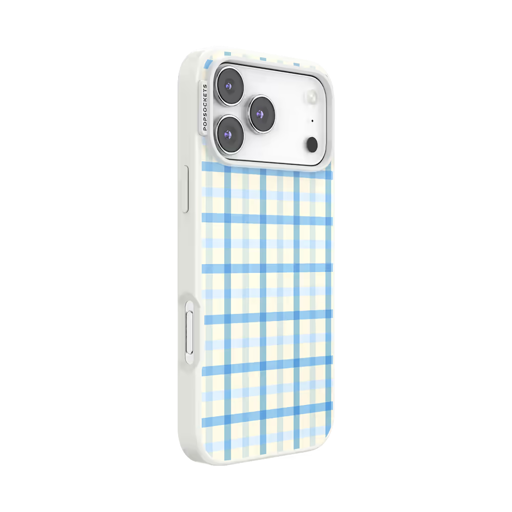 PopSockets Winter Blue-White - MagSafe Case 1