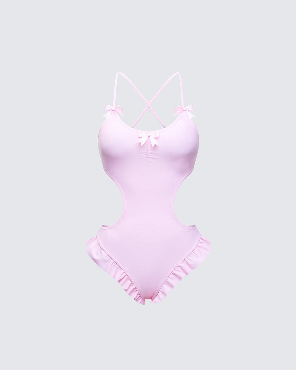 Finesse Persephone Pink Bow Swimsuit