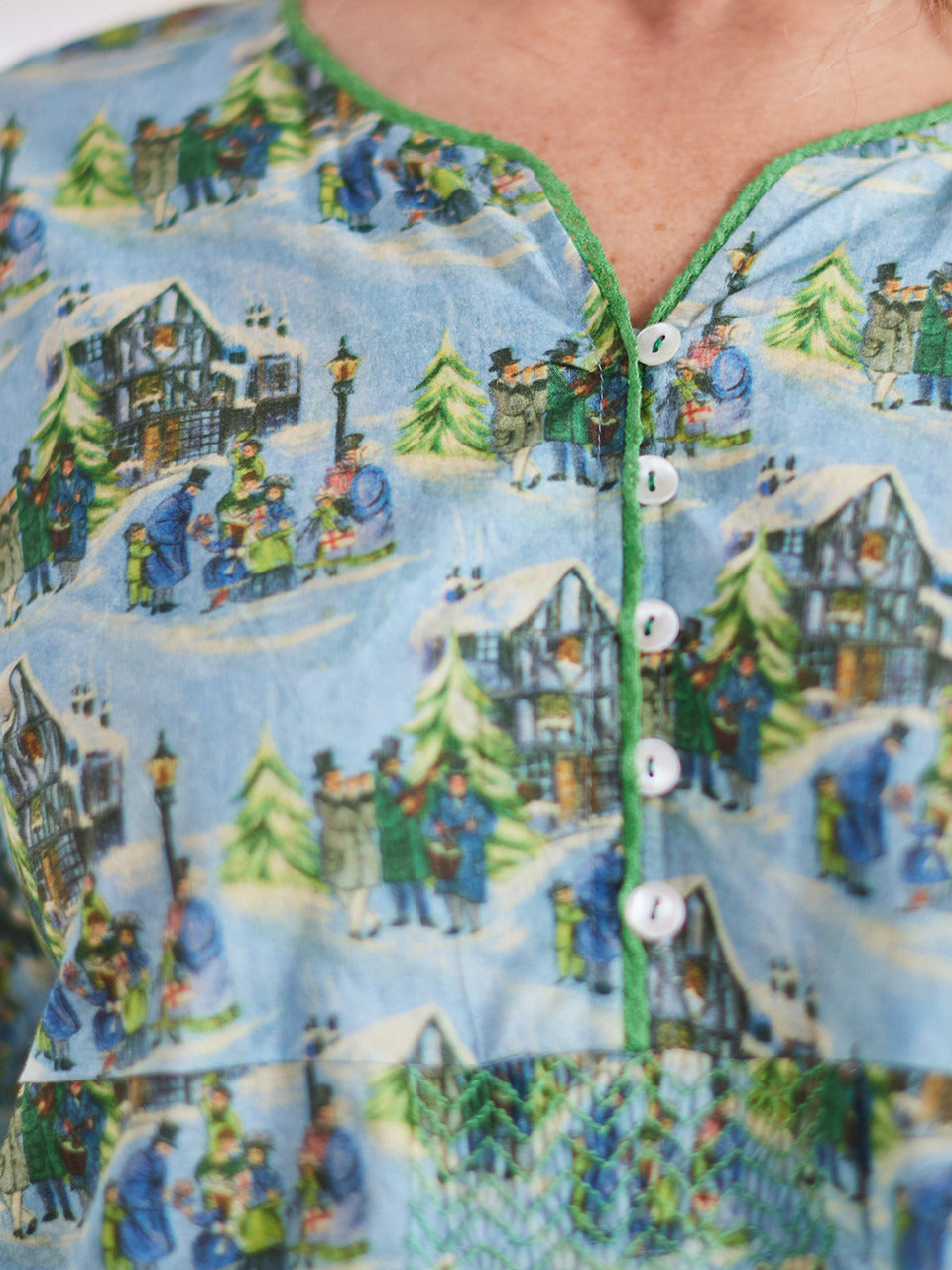April Cornell Caroling Pajama Set