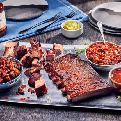 Jack Stack BBQ KC Tour Taste Plate