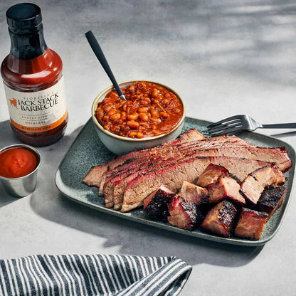 Jack Stack BBQ Beef Combo Taste Plate