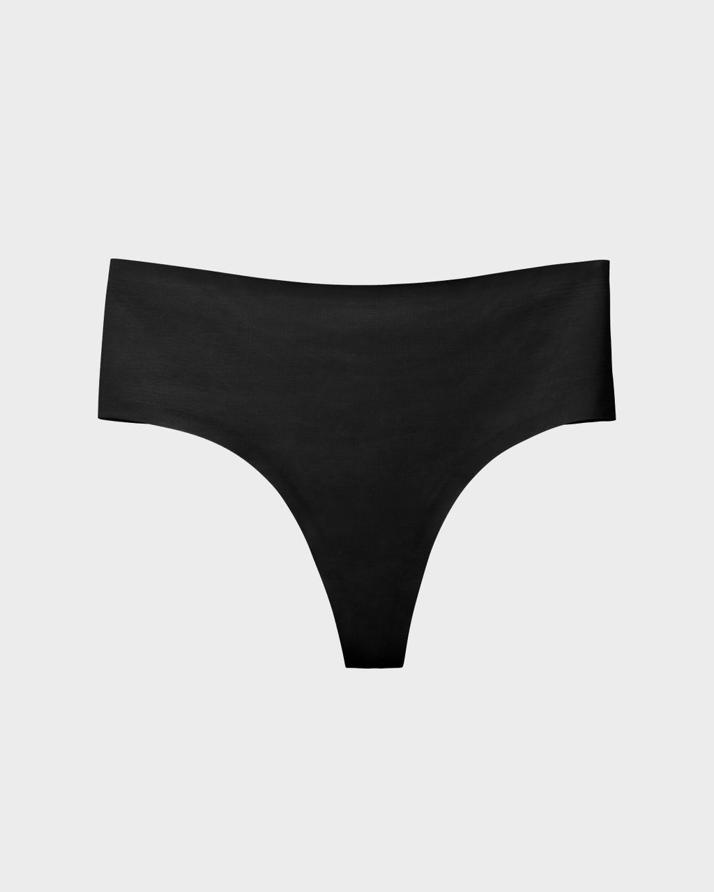 Eby Bra High Waisted Thong - Slip-Proof Flocking