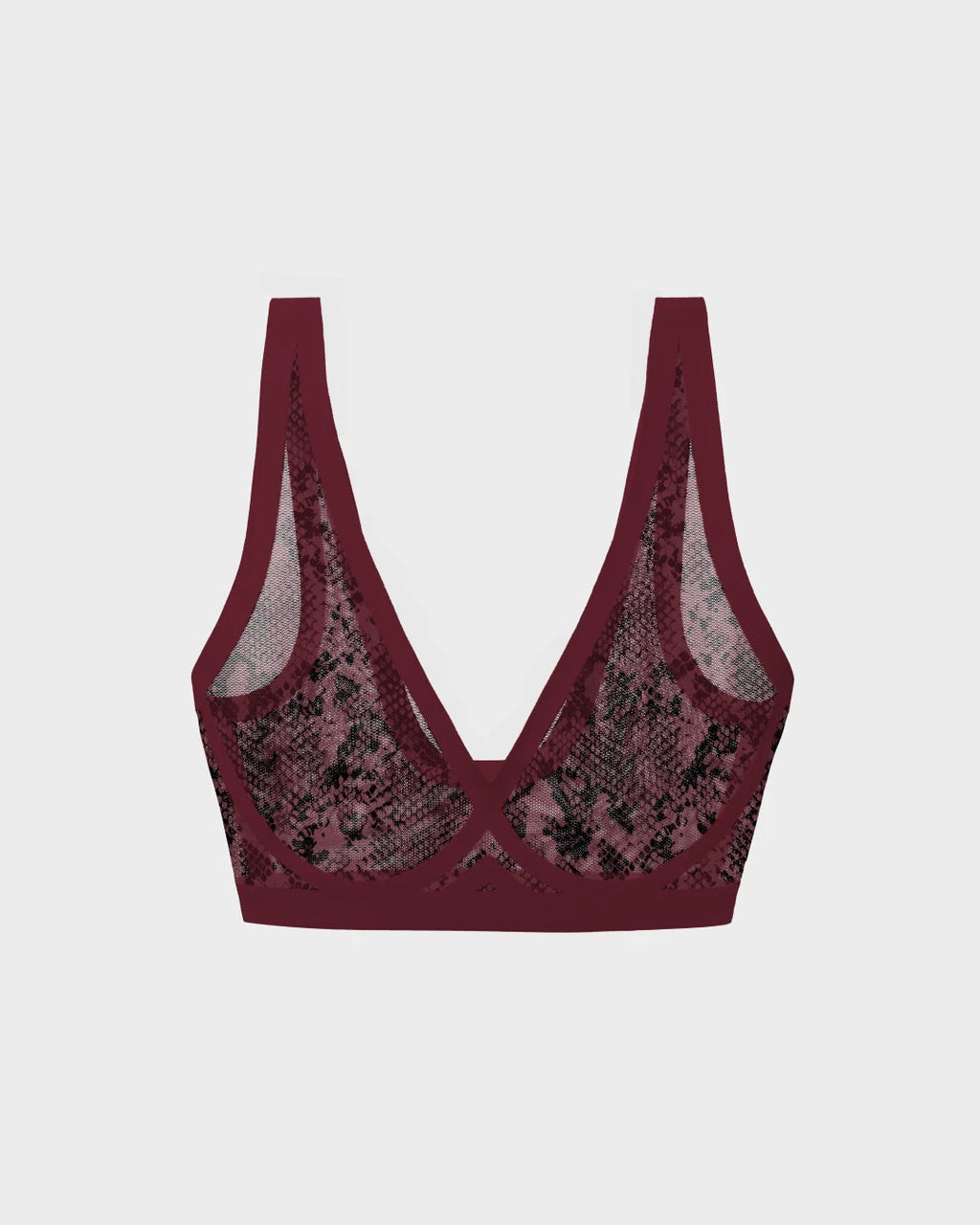 Eby Bra Sheer Bralette - Wire-Free Support Technology 2