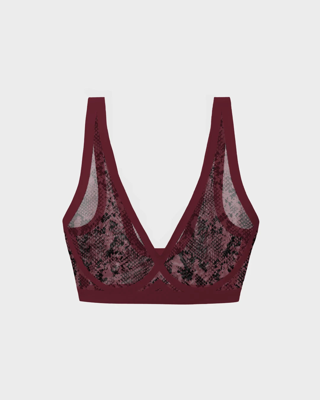 Eby Bra Sheer Bralette - Wire-Free Support Technology 2