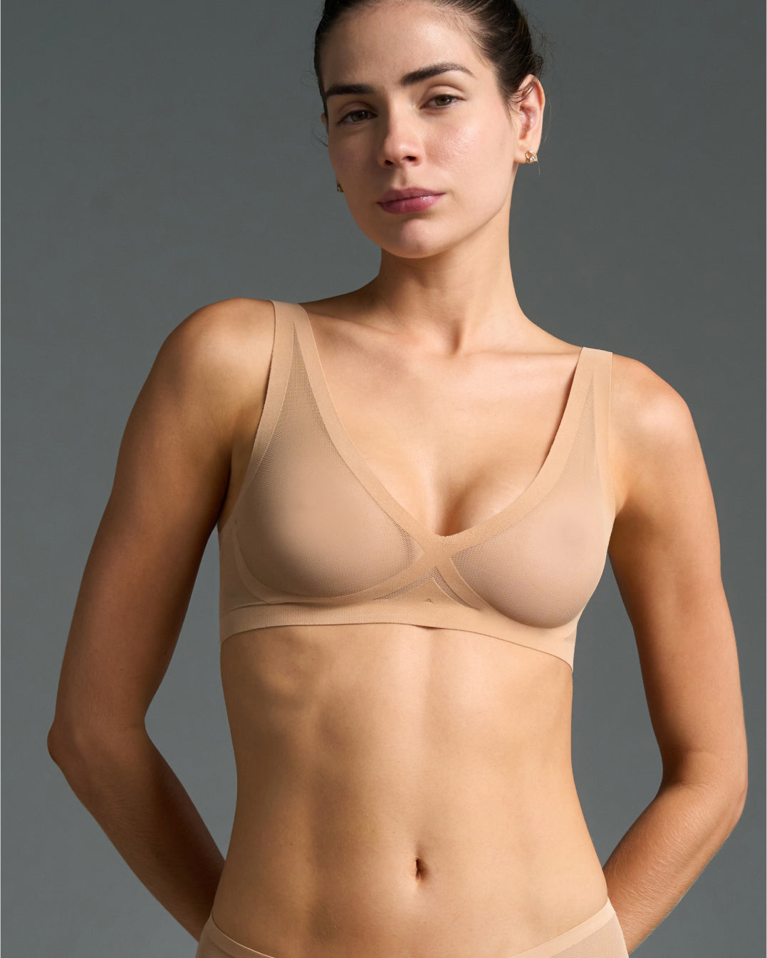 Eby Bra Sheer Bralette - Wire-Free Support Technology 1