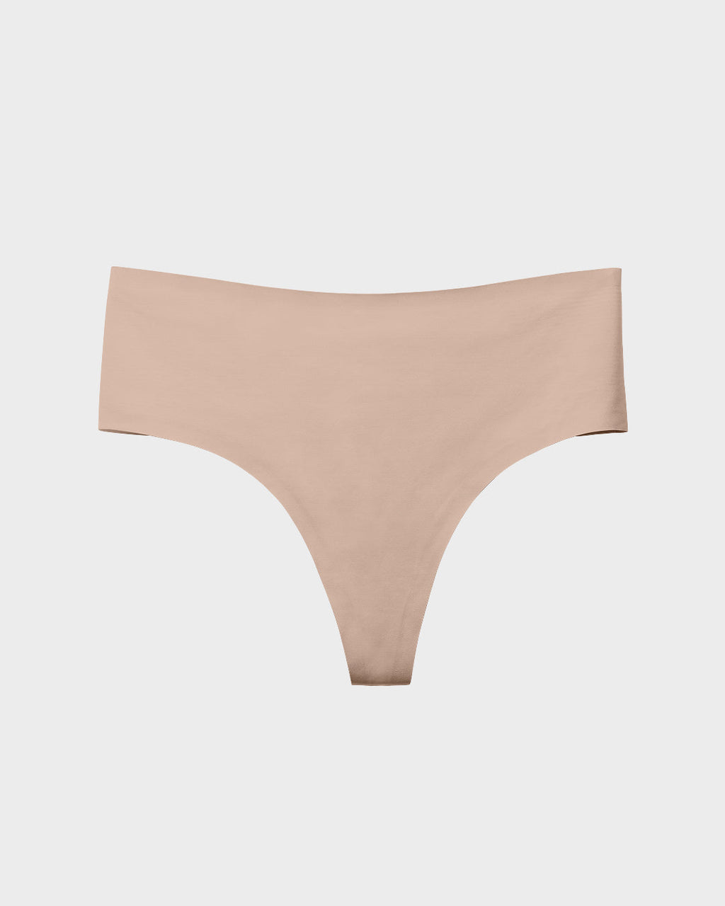 Eby Bra High Waisted Thong - Slip-Proof Flocking