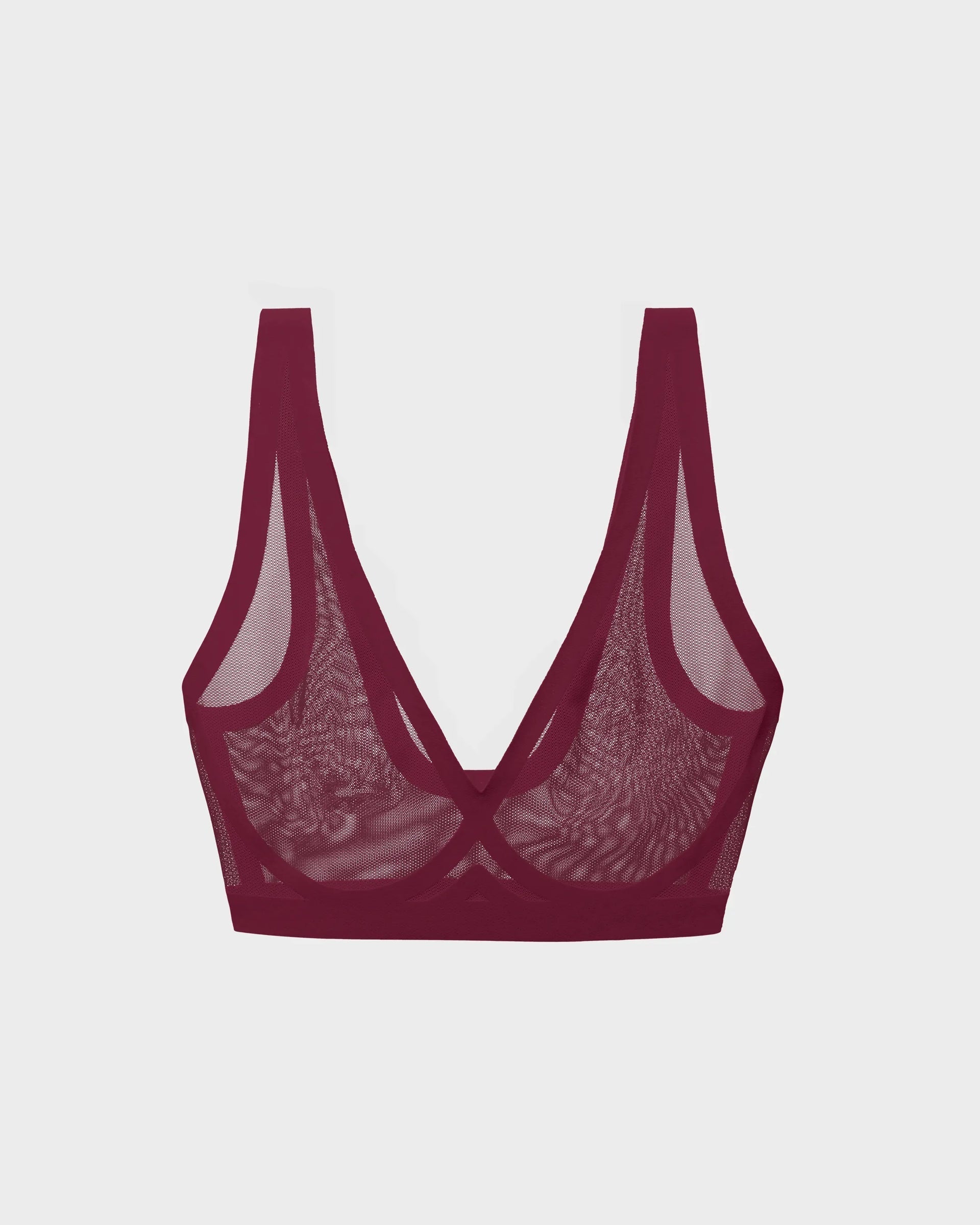 Eby Bra Sheer Bralette - Wire-Free Support Technology 2
