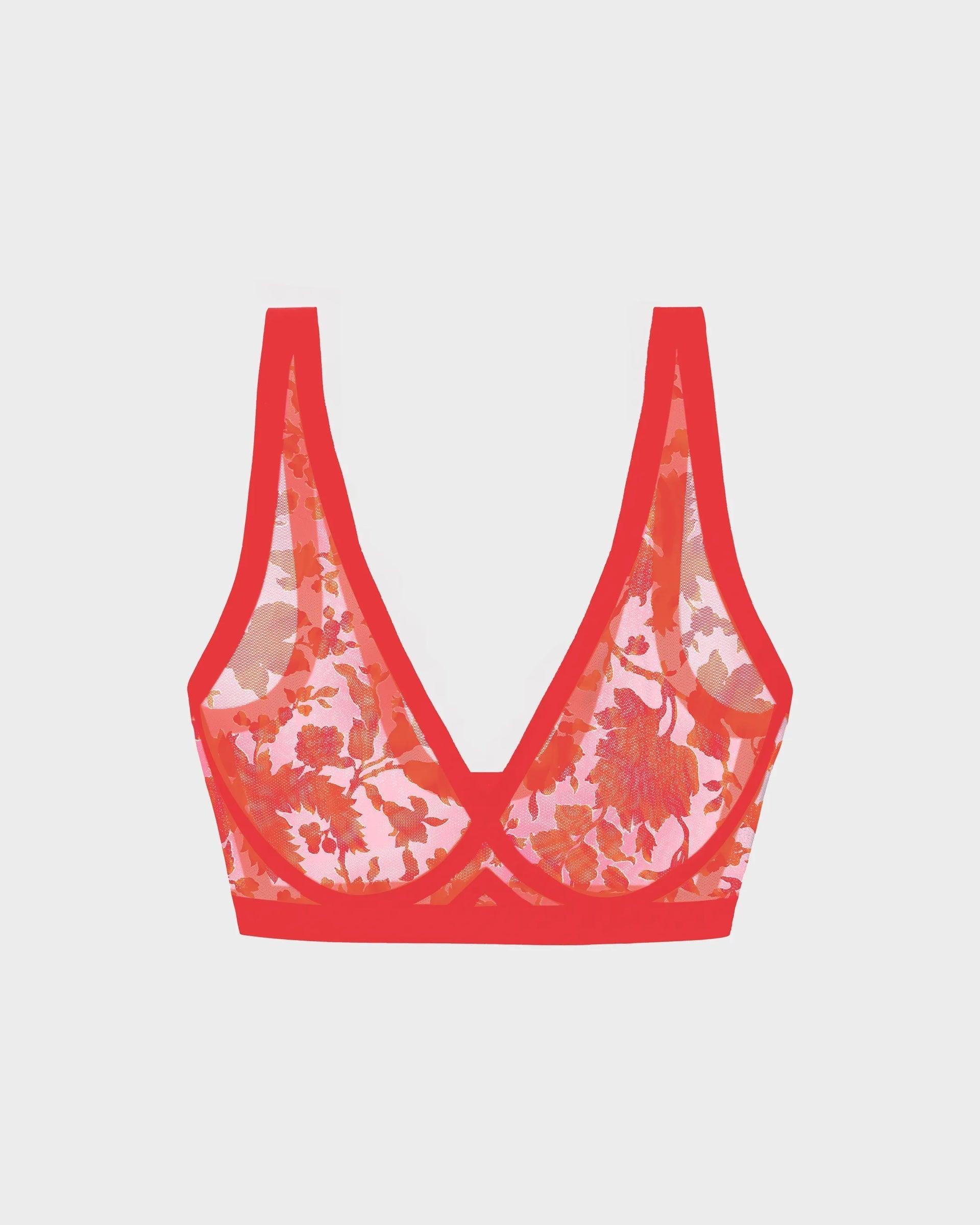 Eby Bra Sheer Bralette - Wire-Free Support Technology 2