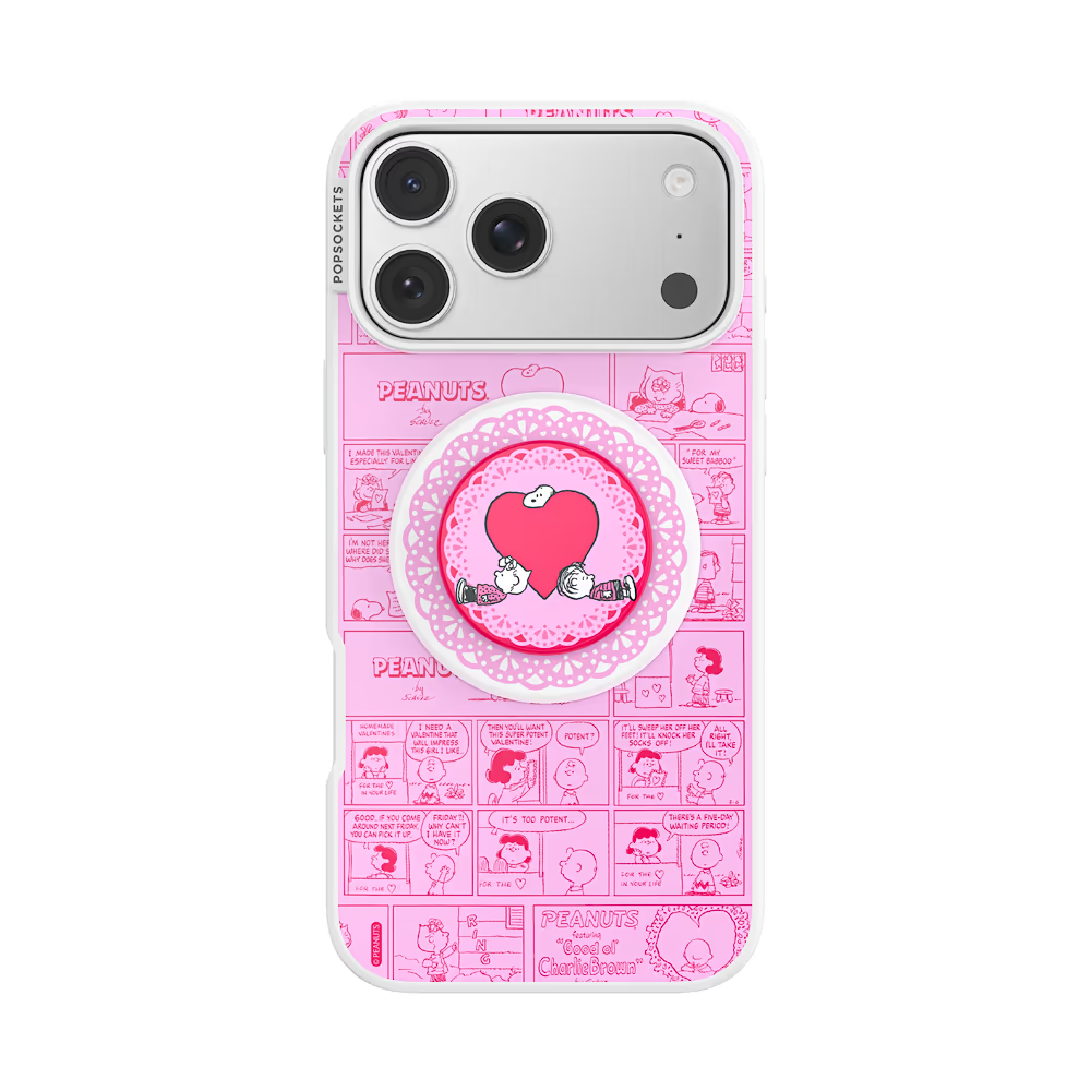 PopSockets Peanuts Valentines Comic Strip  - MagSafe Case