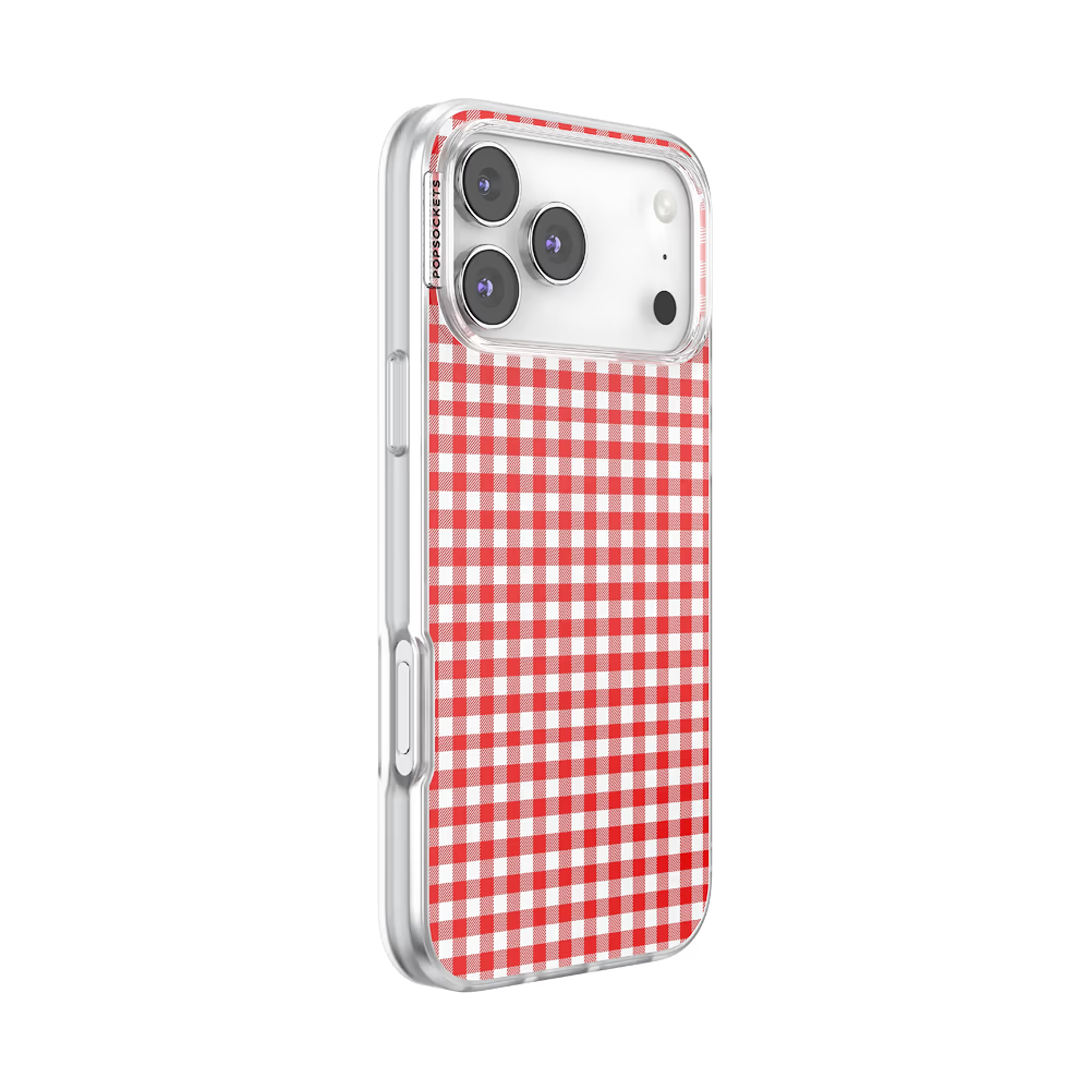 PopSockets Red Gingham - MagSafe Case