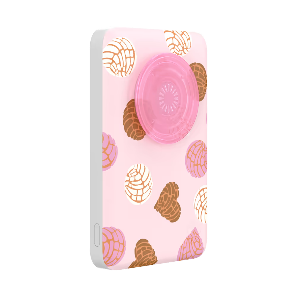 PopSockets Conchas Pink - MagSafe PowerPack