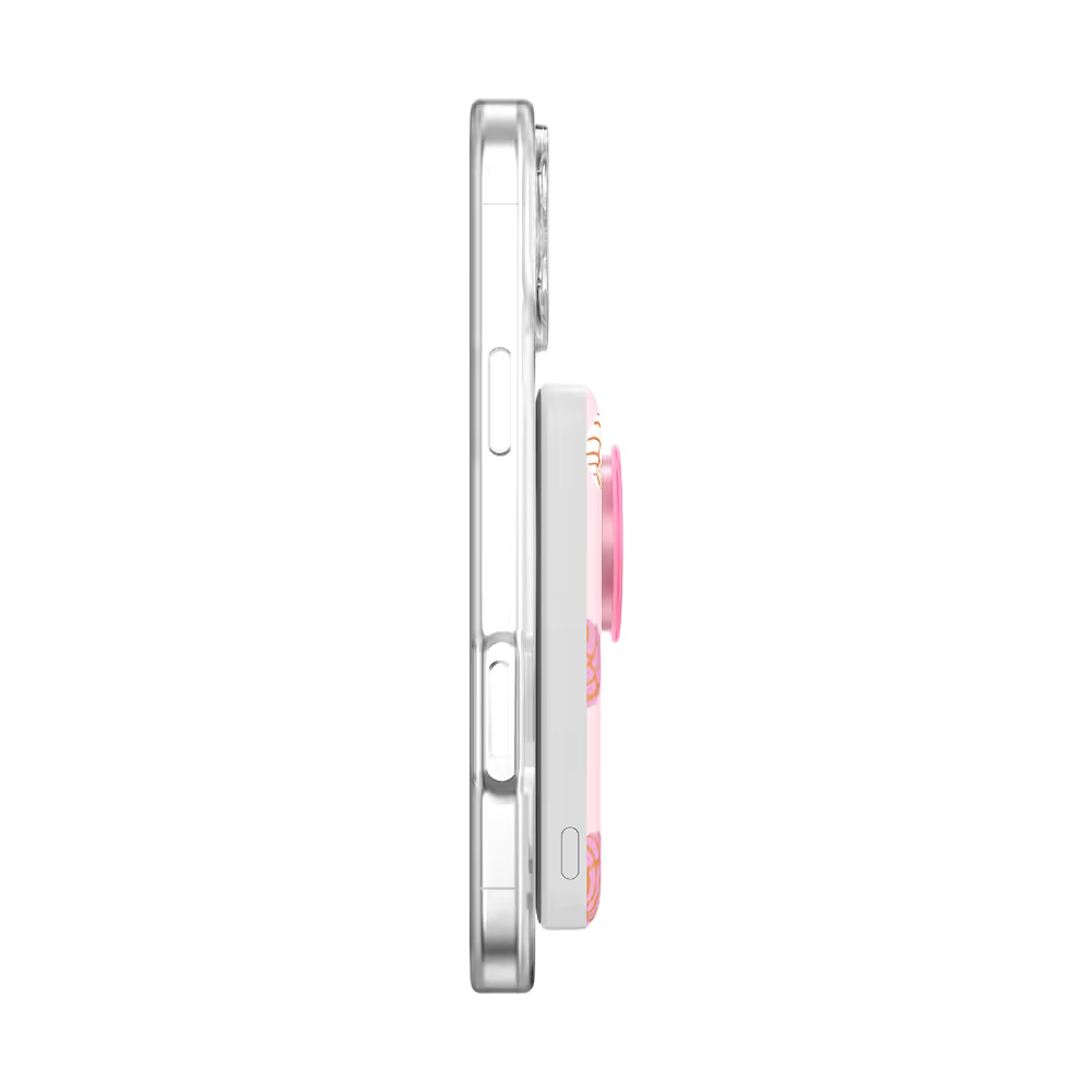 PopSockets Conchas Pink - MagSafe PowerPack