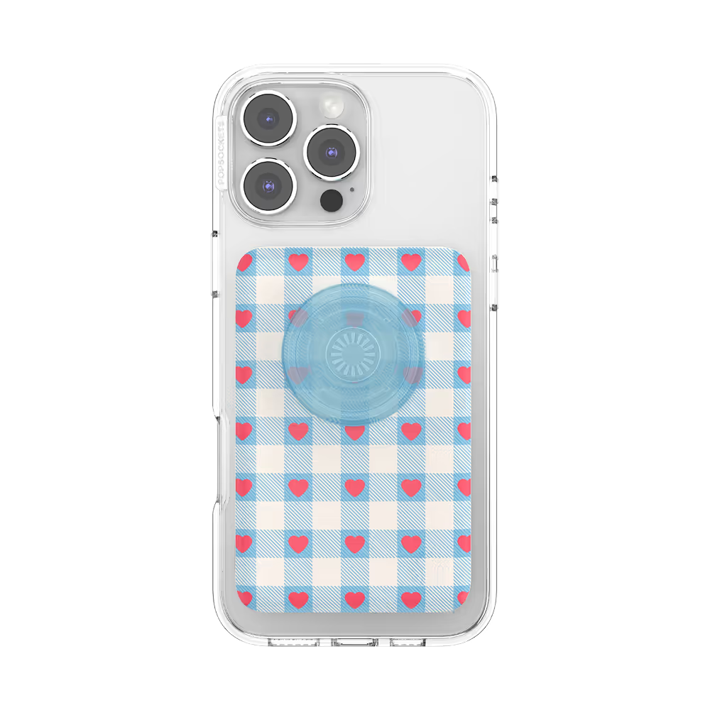 PopSockets Berry Sweet Gingham - MagSafe PowerPack