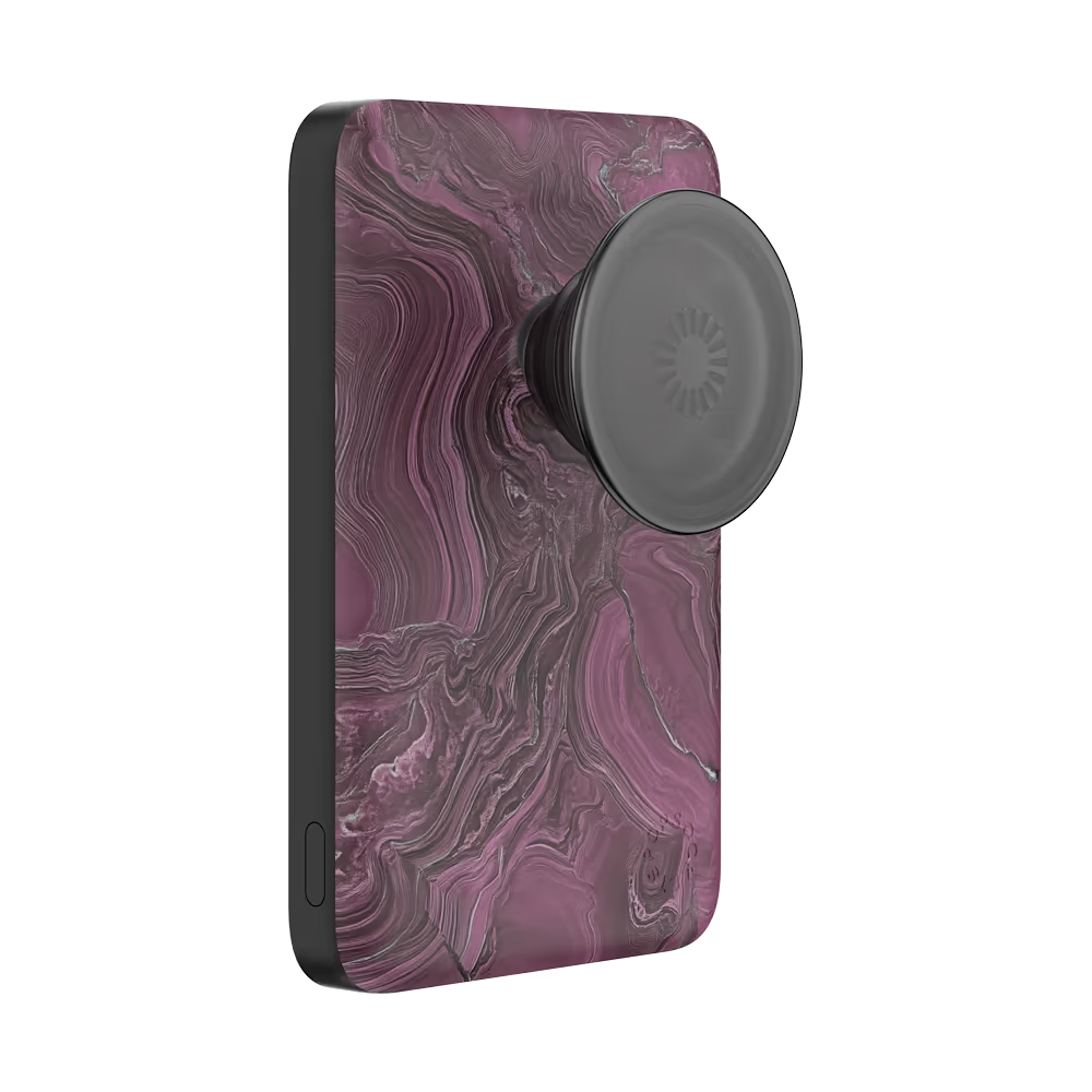 PopSockets Burgundy Vein - MagSafe PowerPack