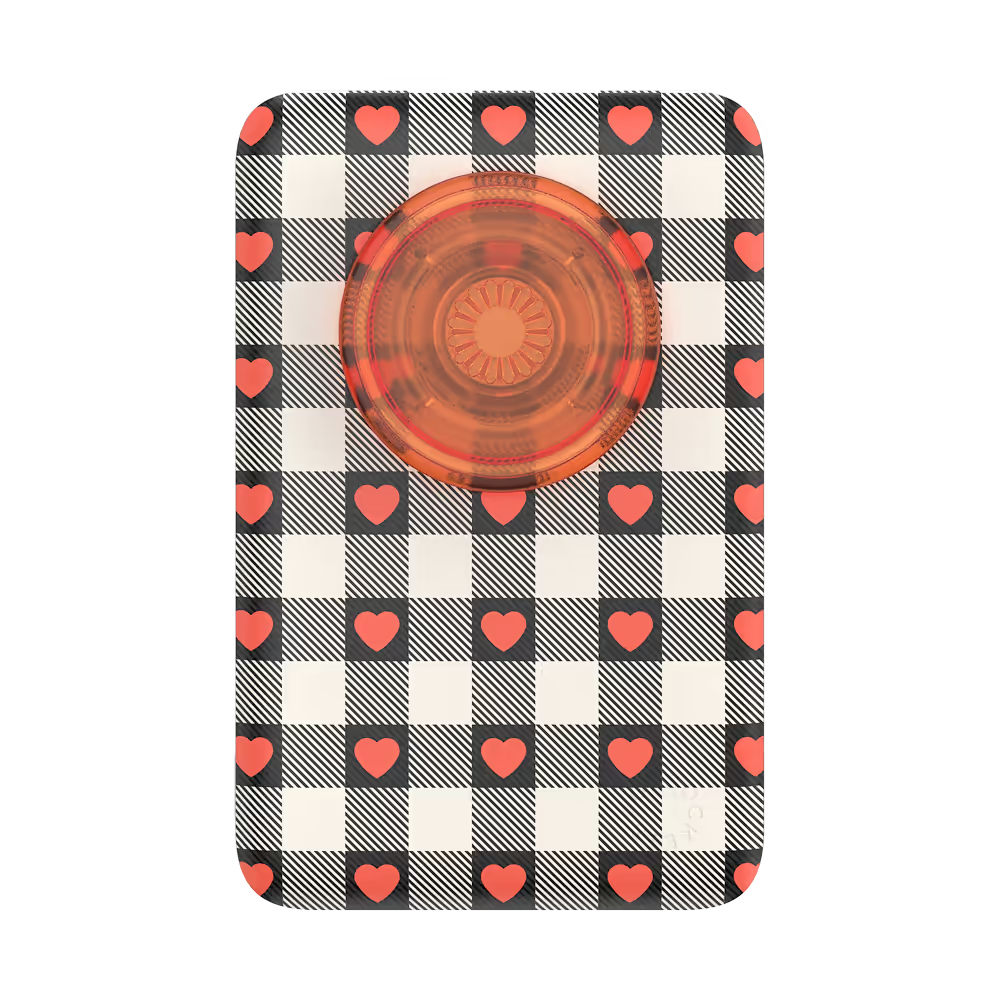 PopSockets Heartbreaker Gingham - MagSafe PopGrip