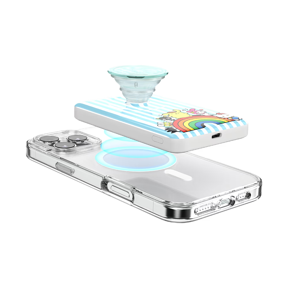 PopSockets Hello Kitty and Friends Stripe - MagSafe PowerPack