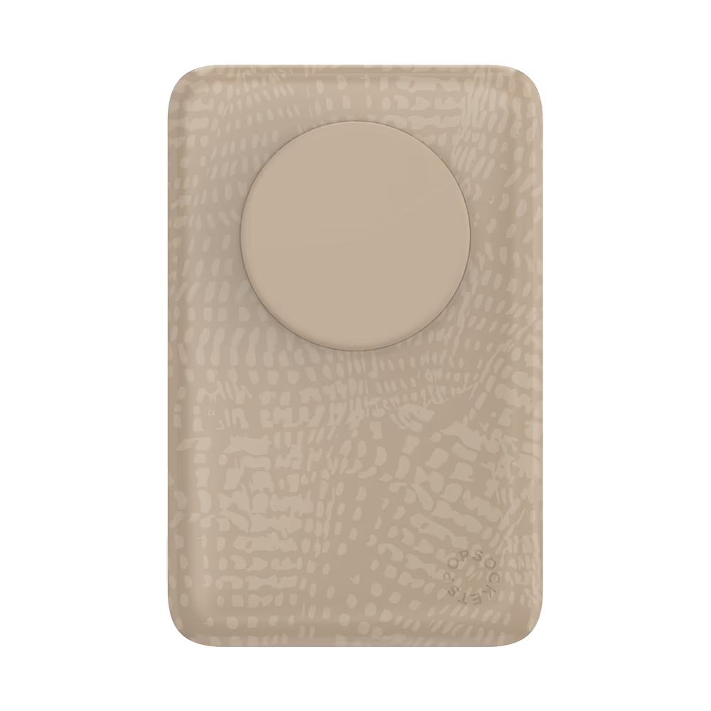 PopSockets Horchata Fossil - MagSafe PowerPack