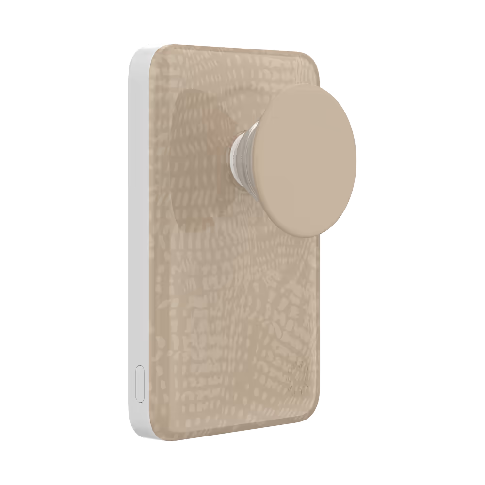 PopSockets Horchata Fossil - MagSafe PowerPack