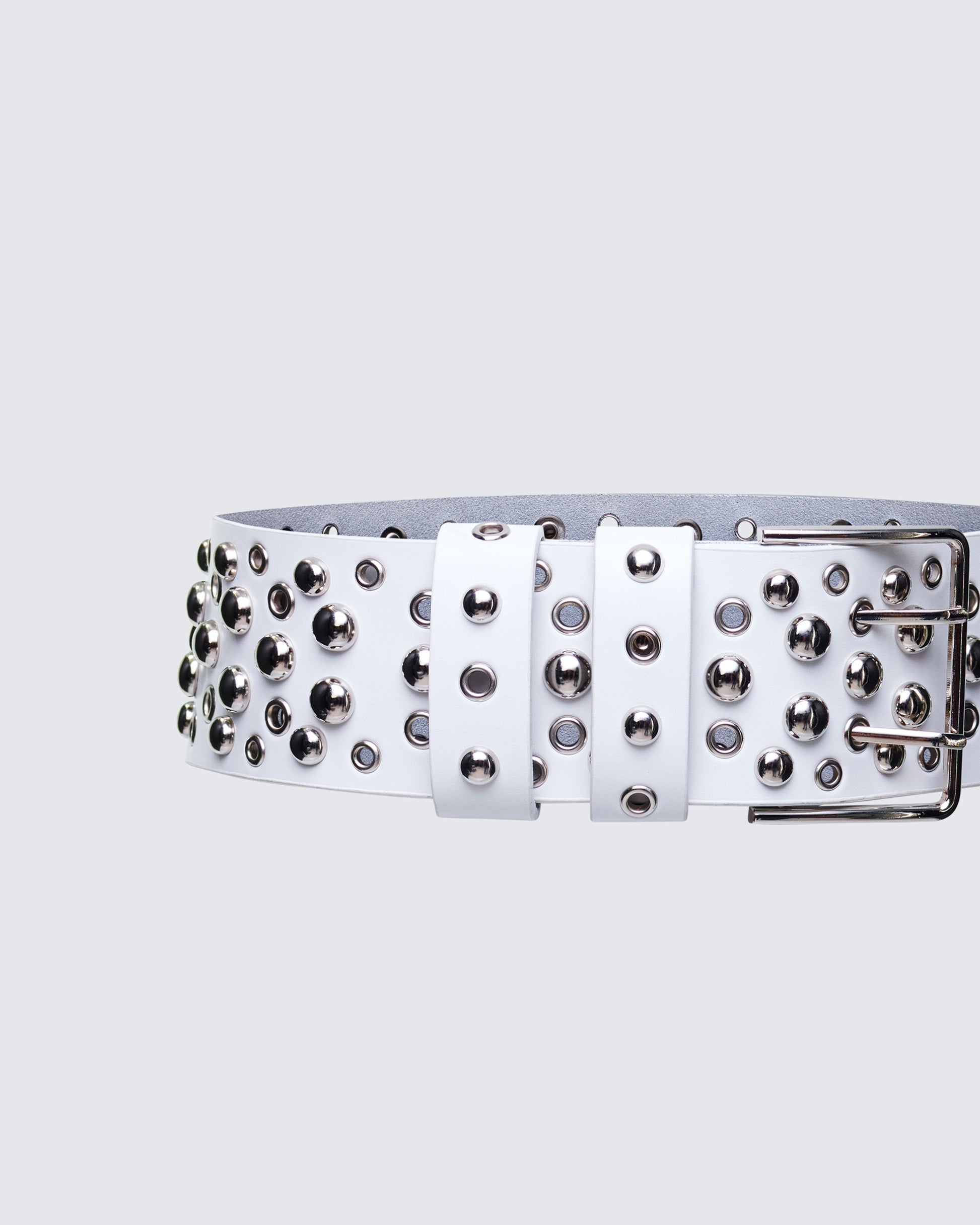 Finesse Quen Real Leather Studded Hip Belt