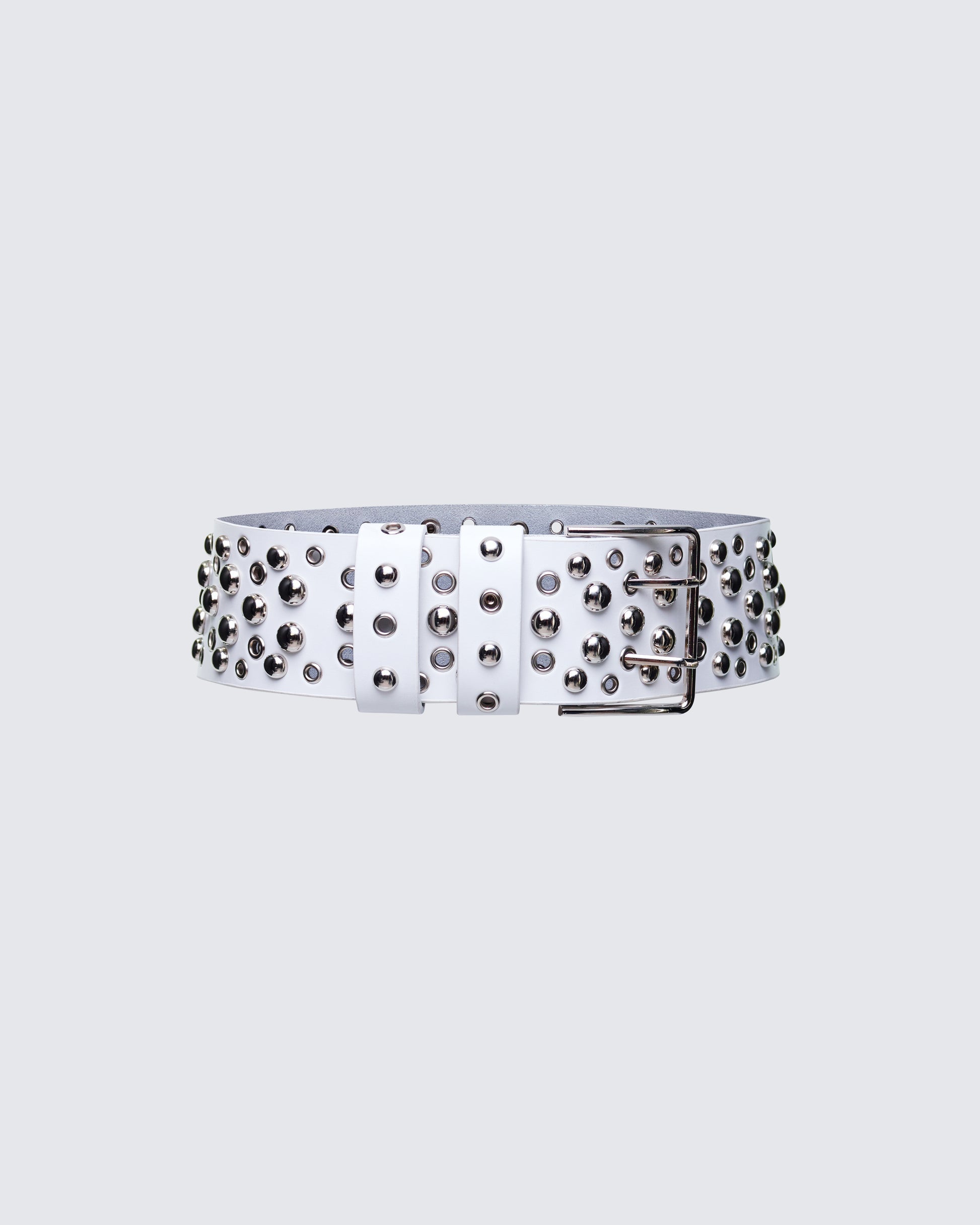 Finesse Quen Real Leather Studded Hip Belt
