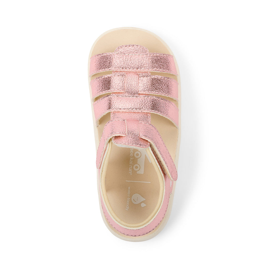 See Kai Run girls Felicity Pink Metallic