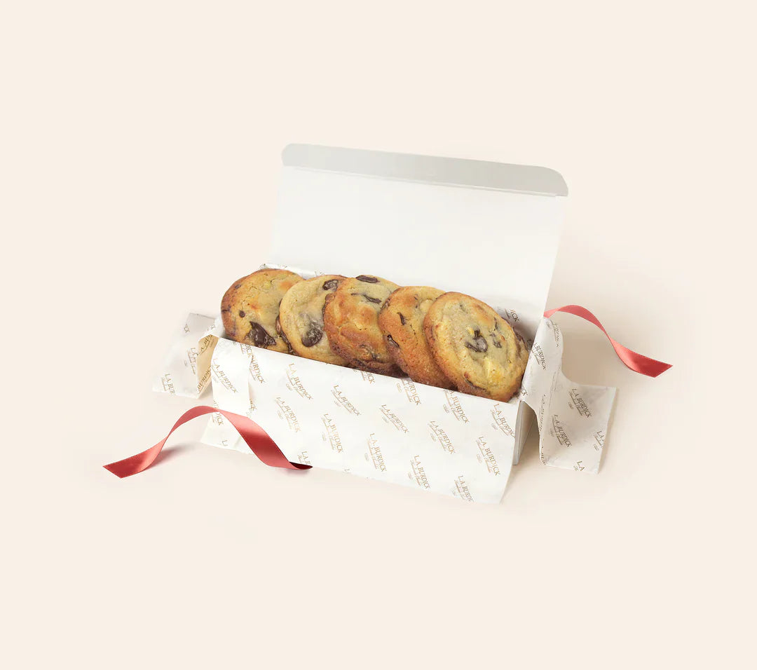 L.A. Burdick Chocolates Raspberry Chocolate Chip Cookies