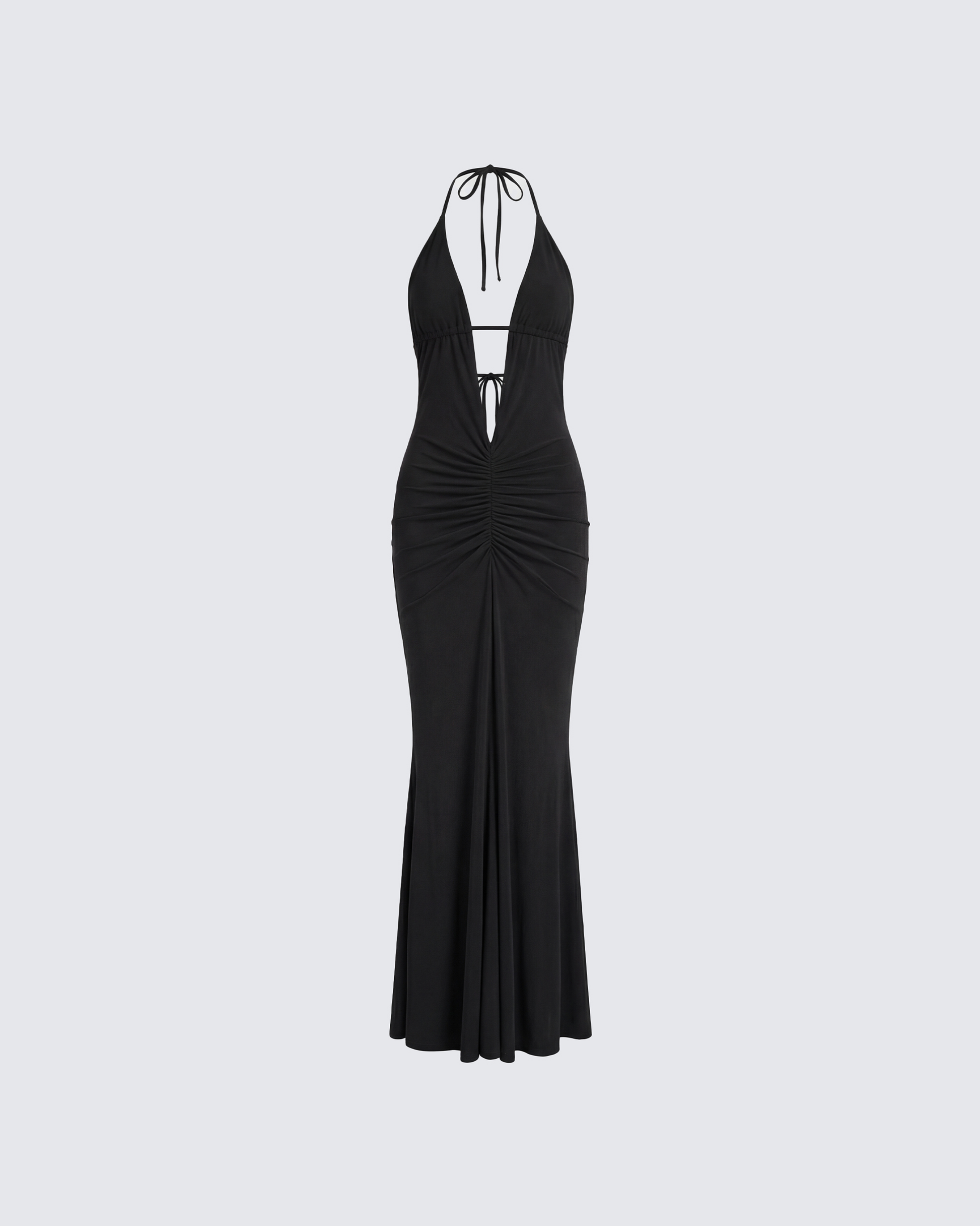 Finesse Ravie Halterneck Maxi Dress