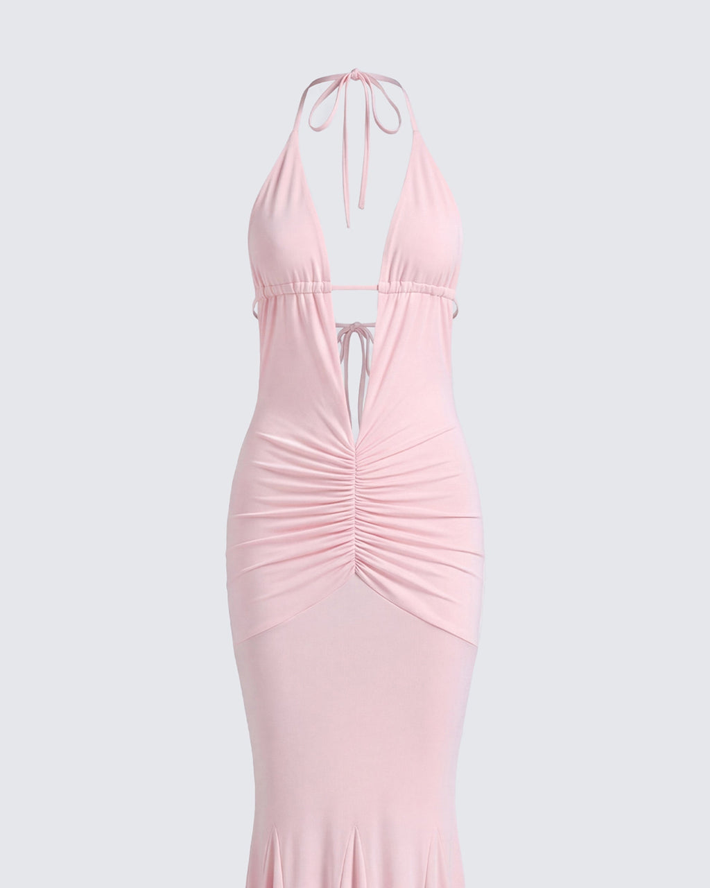 Finesse Ravie Halterneck Maxi Dress