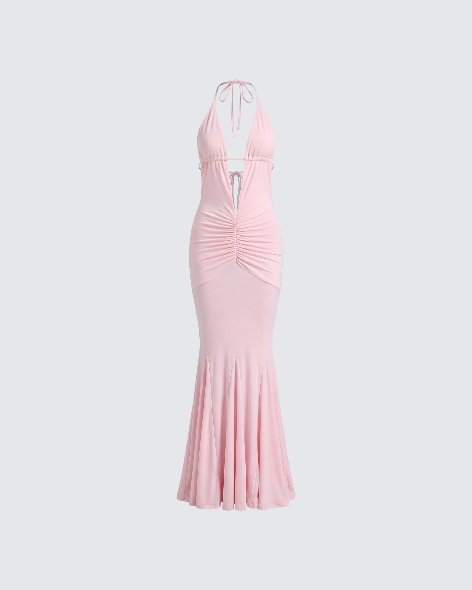 Finesse Ravie Halterneck Maxi Dress