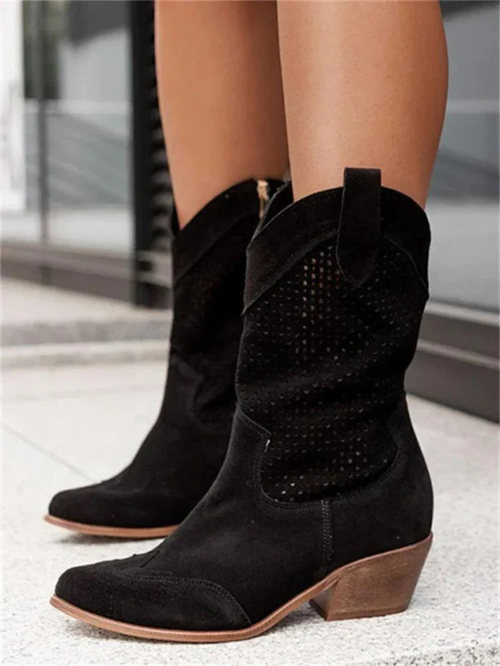 Harper & Lane Eileen - Western Ankle Boots