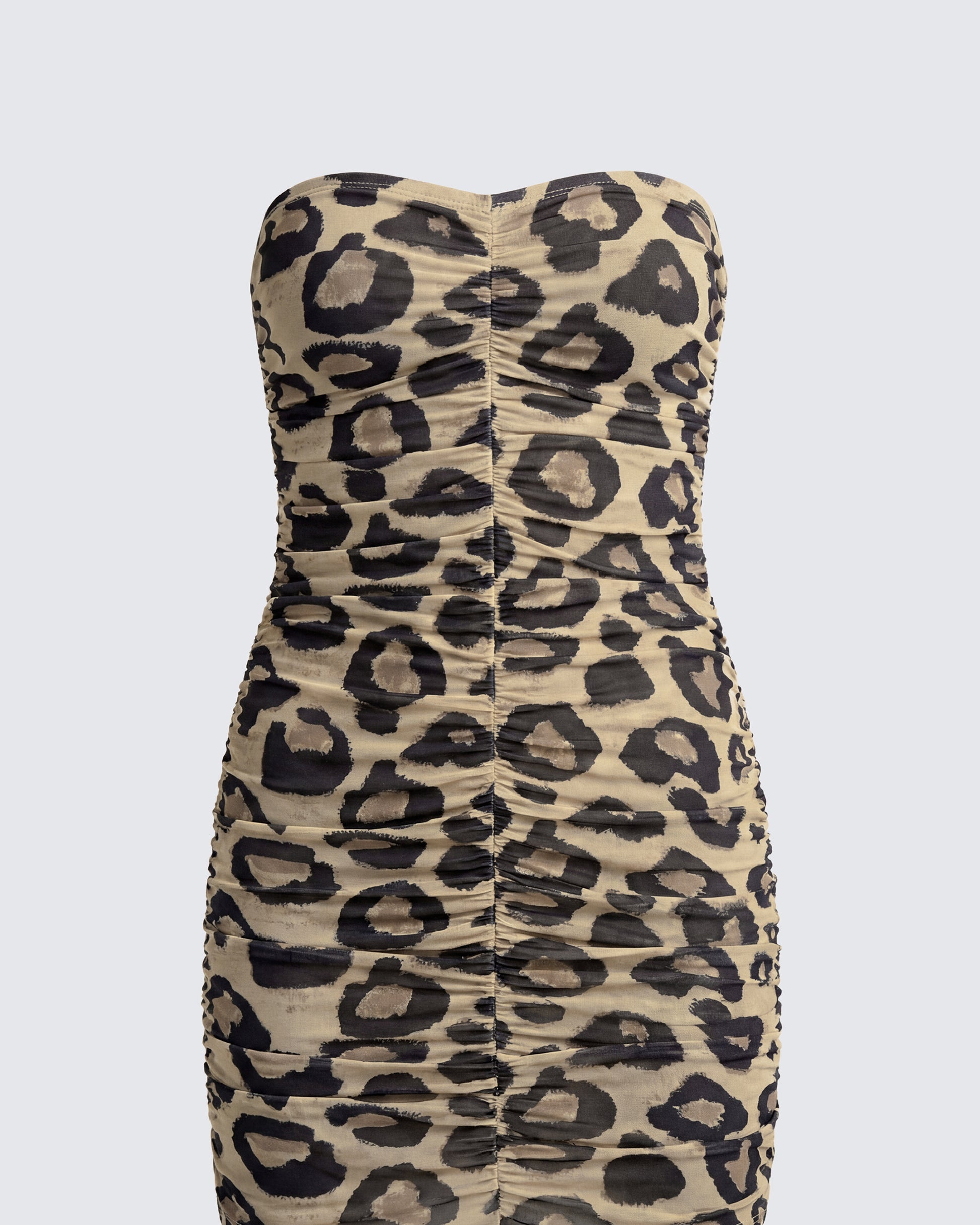 Finesse Roxy Multi Gathered Bandeau Dress