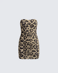 Finesse Roxy Multi Gathered Bandeau Dress