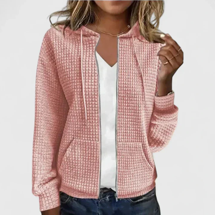 Nabalu Women’s Zip-Up Jacket – Hooded Long Sleeve Outerwear