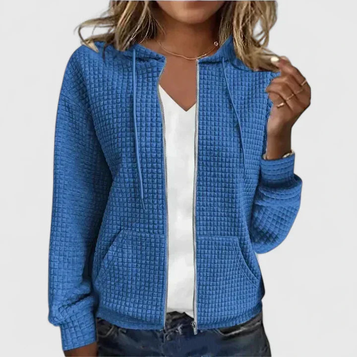 Nabalu Women’s Zip-Up Jacket – Hooded Long Sleeve Outerwear