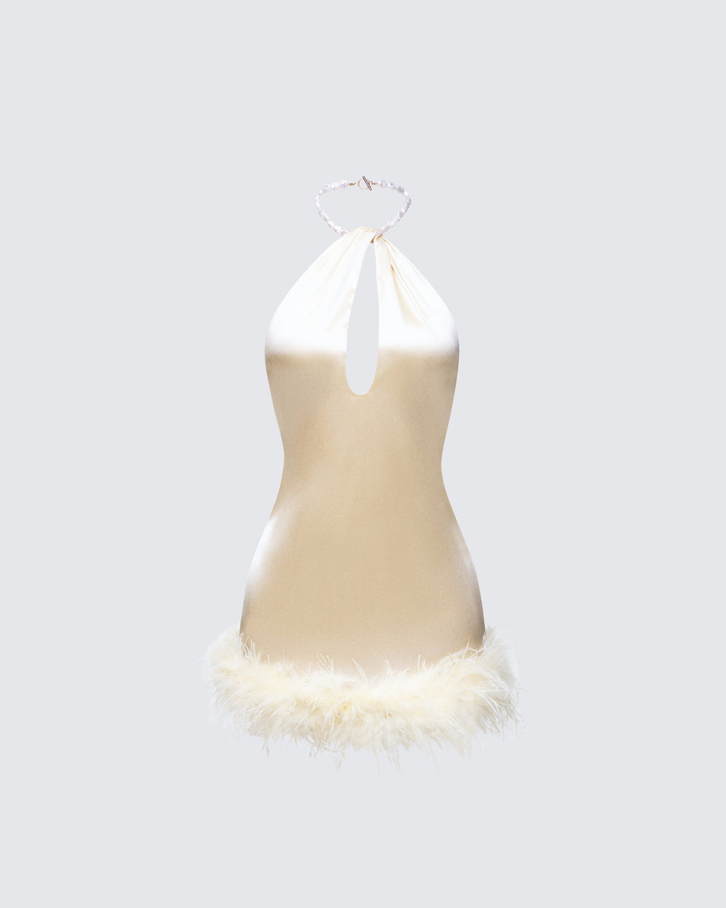 Finesse Savannah Feather Mini Dress