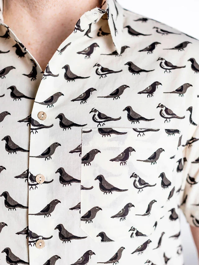 April Cornell Birds of a Feather Shirt