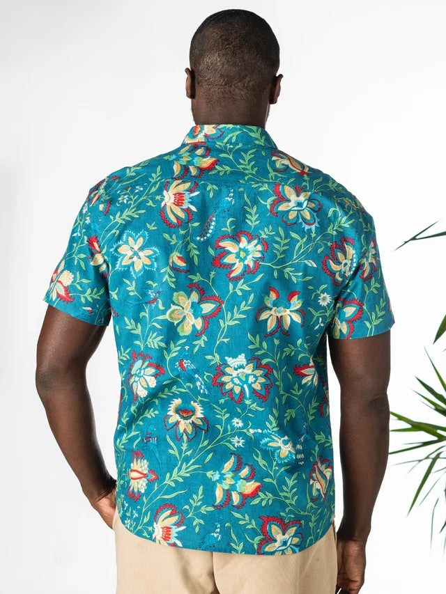 April Cornell Honolulu Shirt - Teal