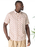 April Cornell Ocean Life Shirt - Smoke Red