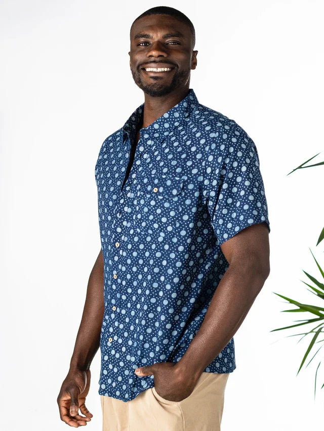 April Cornell Blue Moon Shirt - Indigo