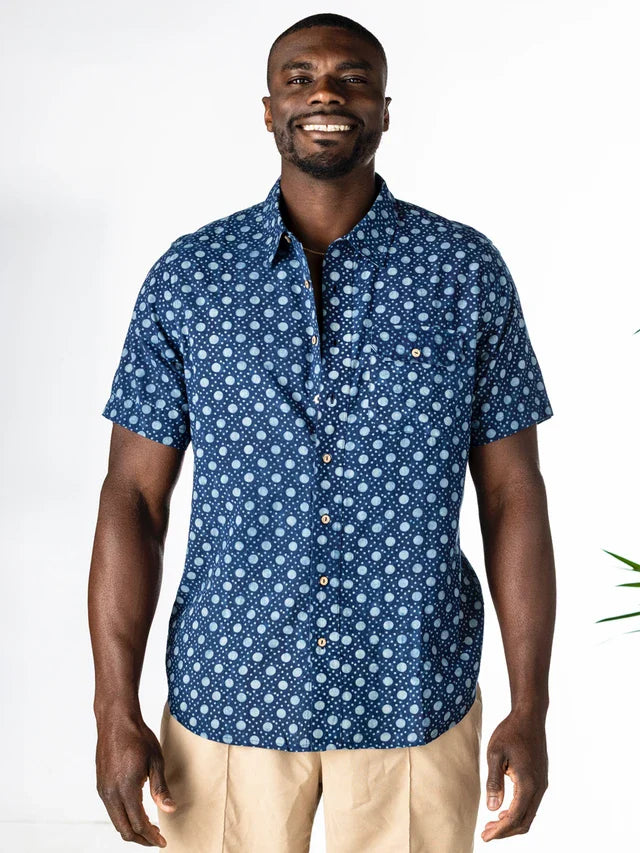 April Cornell Blue Moon Shirt - Indigo