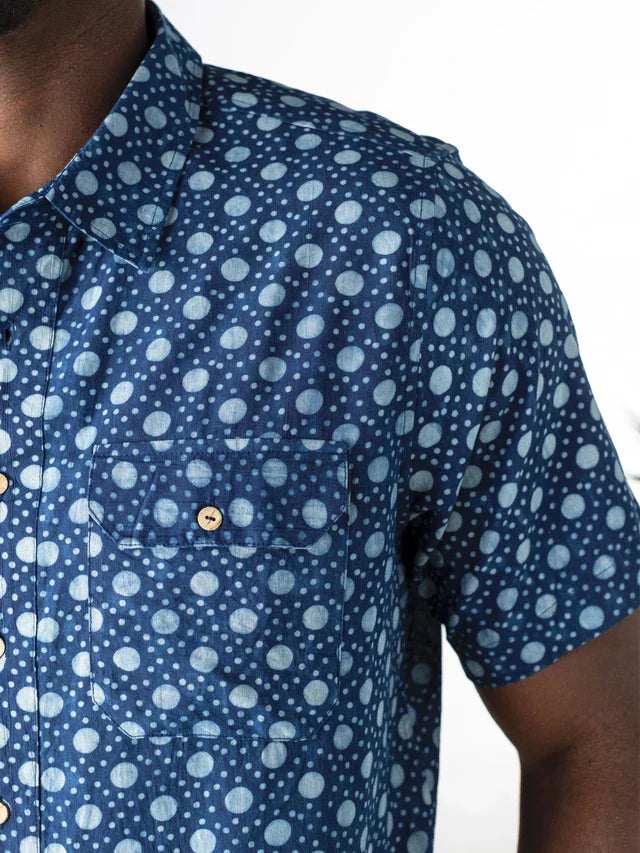 April Cornell Blue Moon Shirt - Indigo