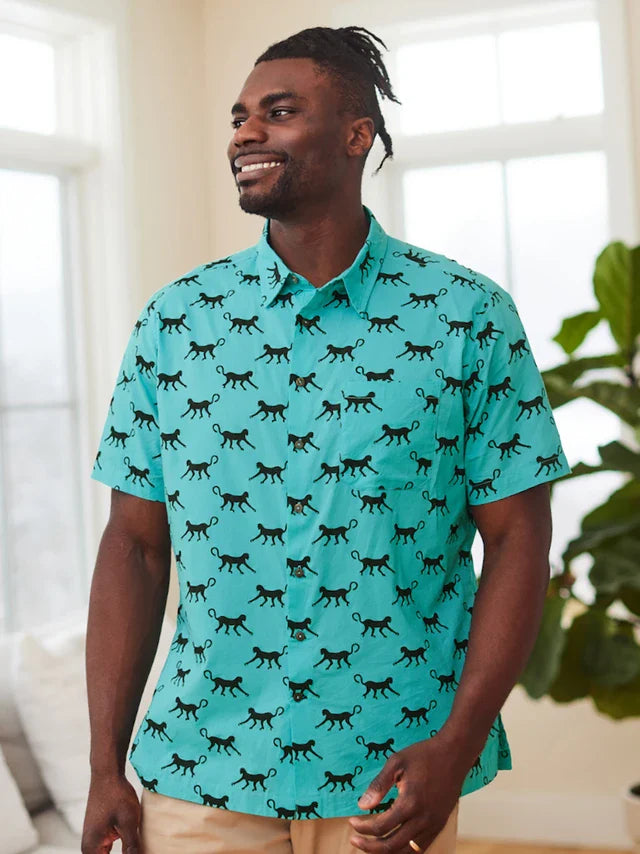 April Cornell Monkey Around Shirt