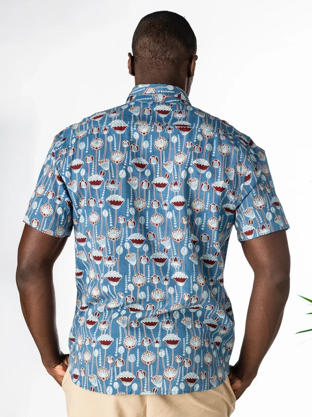 April Cornell Rise Up Shirt - Indigo