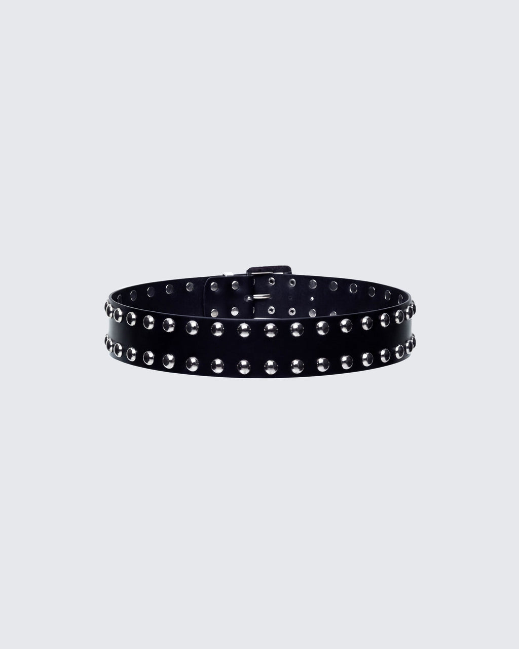 Finesse Sisay Black Studded Jeans Belt