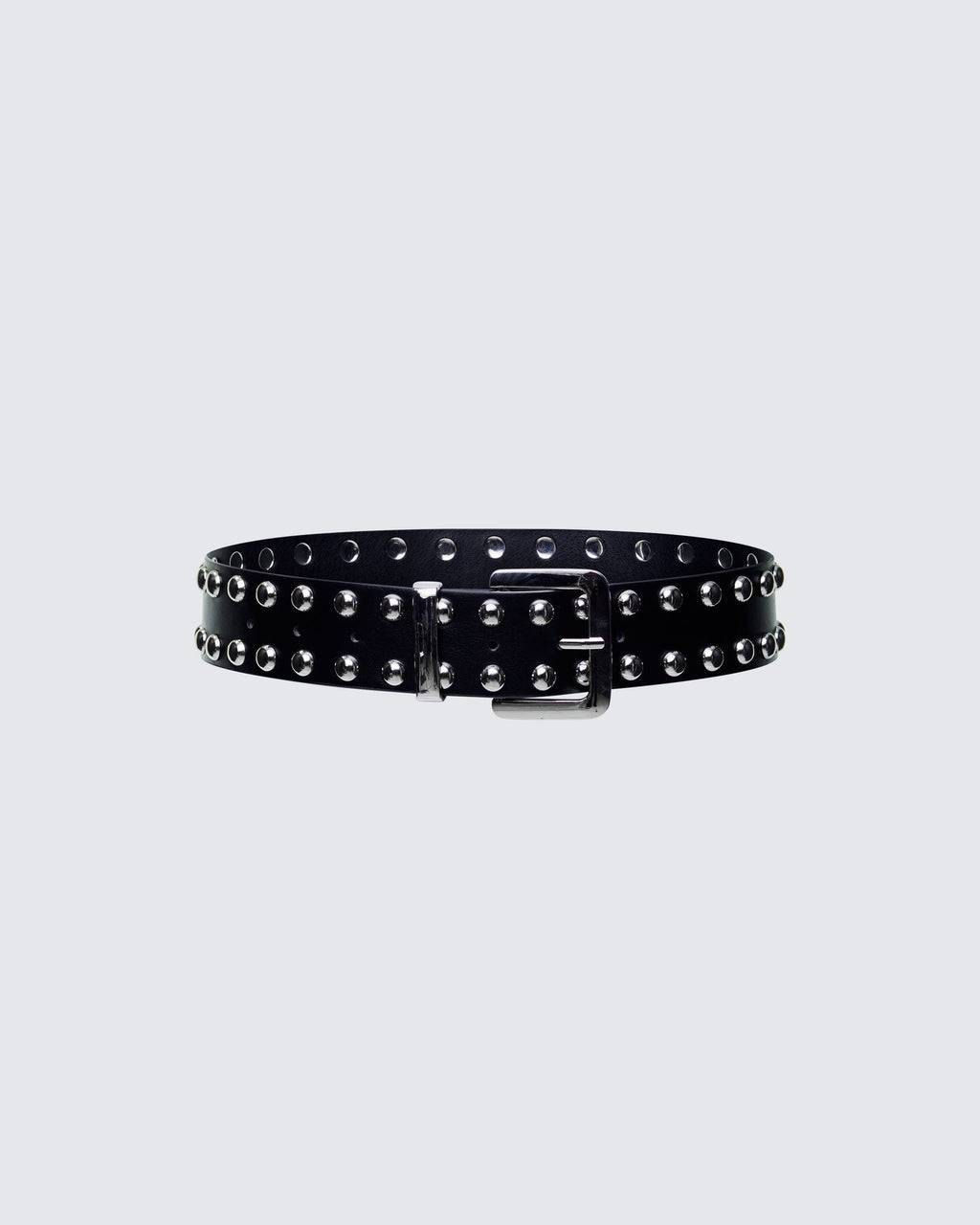Finesse Sisay Black Studded Jeans Belt
