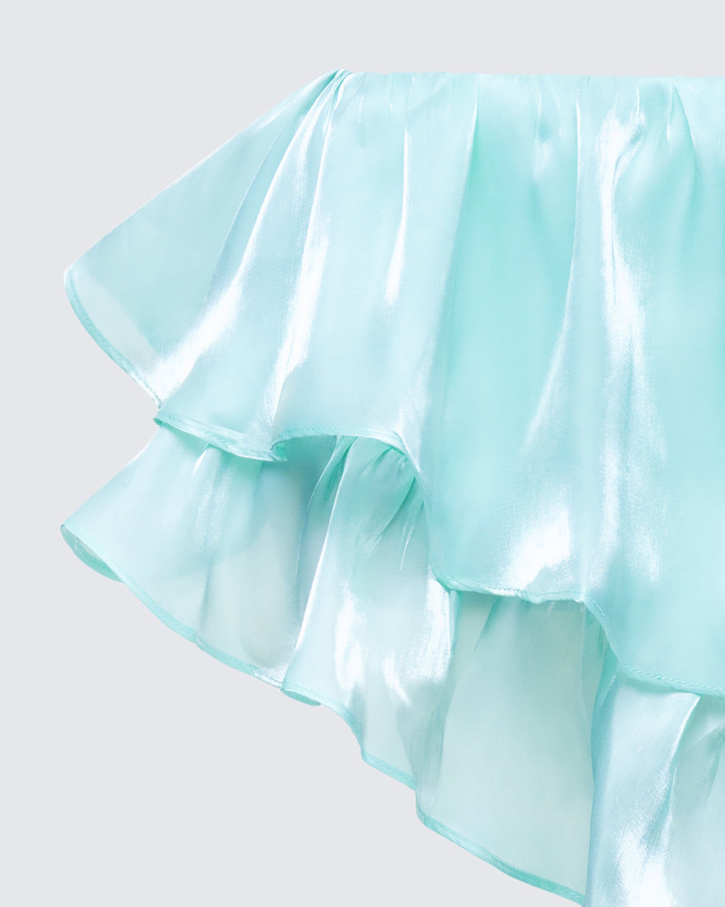Finesse Skipper Ruffle Asymmetrical Skirt