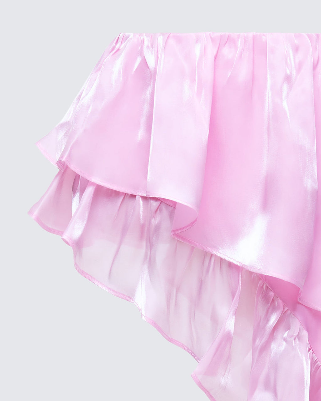 Finesse Skipper Ruffle Asymmetrical Skirt
