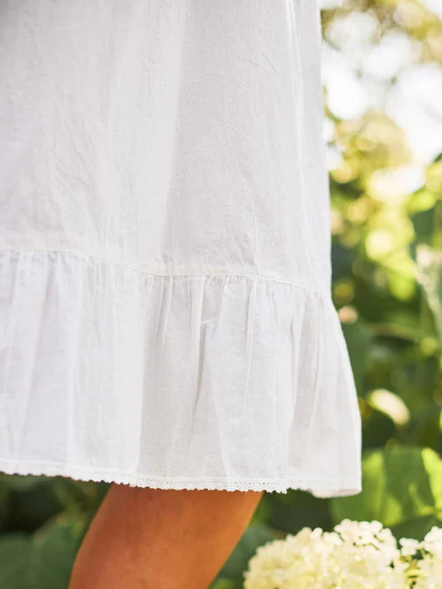 April Cornell Valerie Slip - White