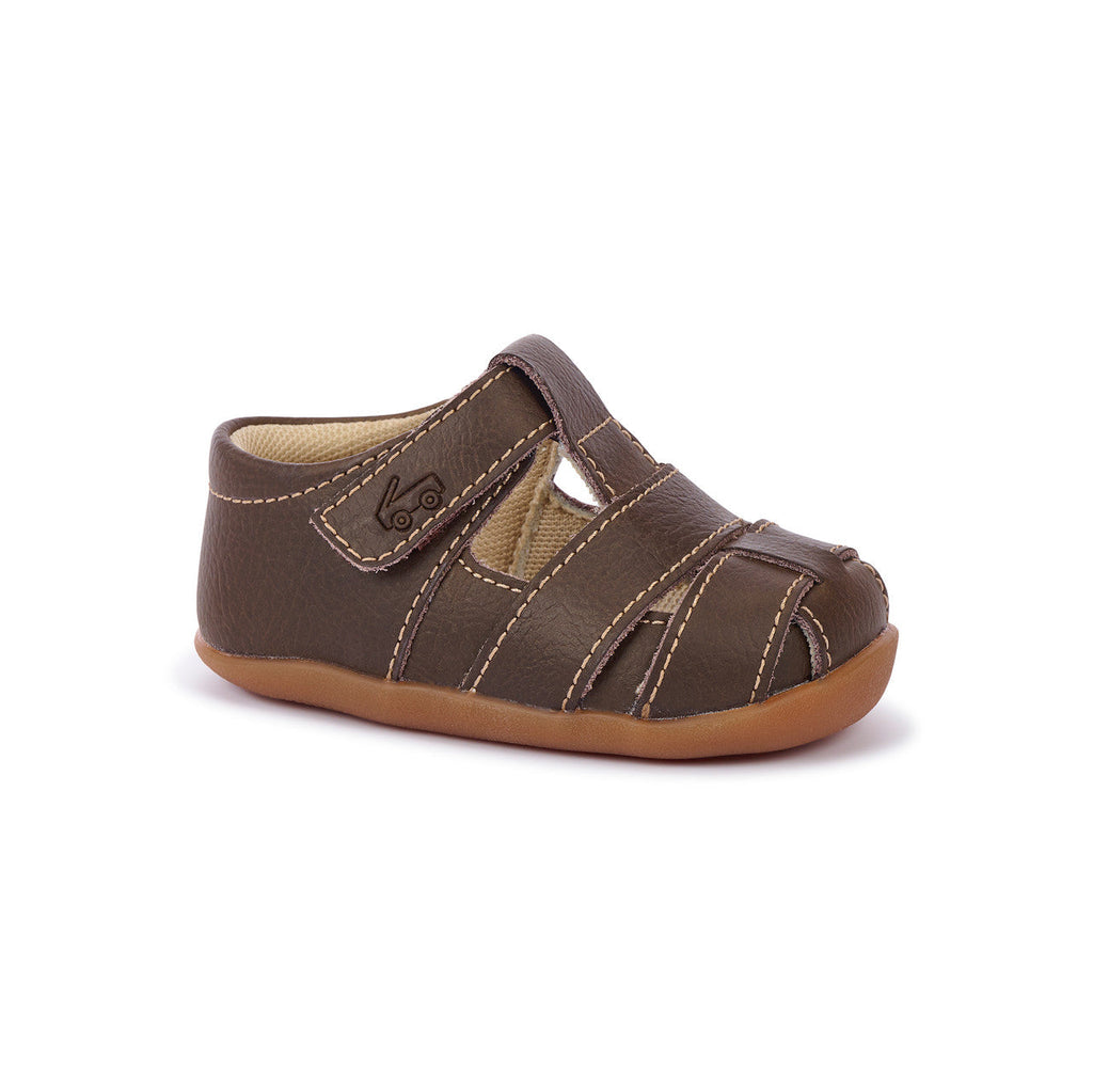 See Kai Run boys Brook (First Walker) Chocolate Brown