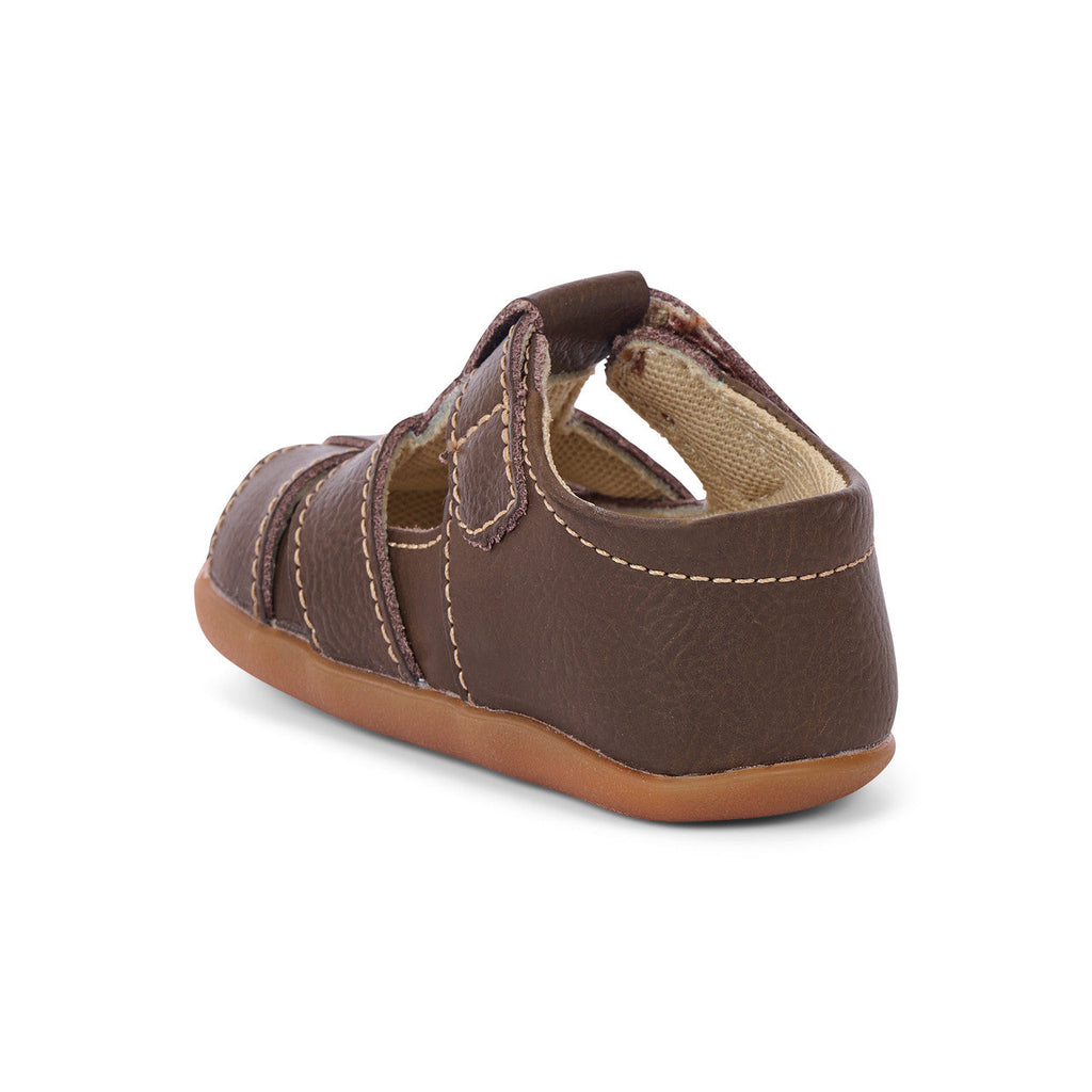 See Kai Run boys Brook (First Walker) Chocolate Brown